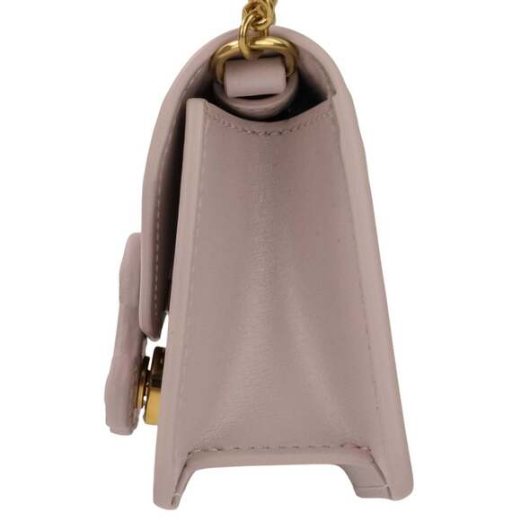 CELINE Triomphe Chain Card Holder Mini Shoulder Bag S-BB-4292 Light Pink Women's - Picture 3 of 13